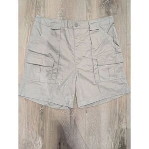 Weekenders Khaki Cargo Fishing Shorts Men's 34!